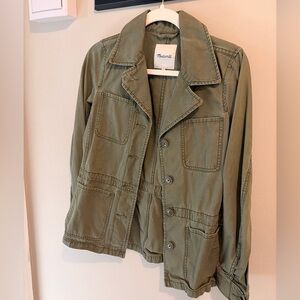 Madewell Green Utility Jacket
